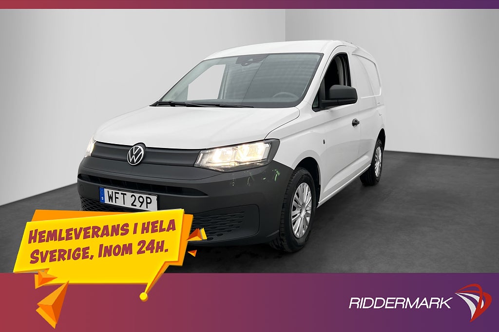 Volkswagen Caddy Cargo 2.0TDI Värmare PDC Bluetooth Moms