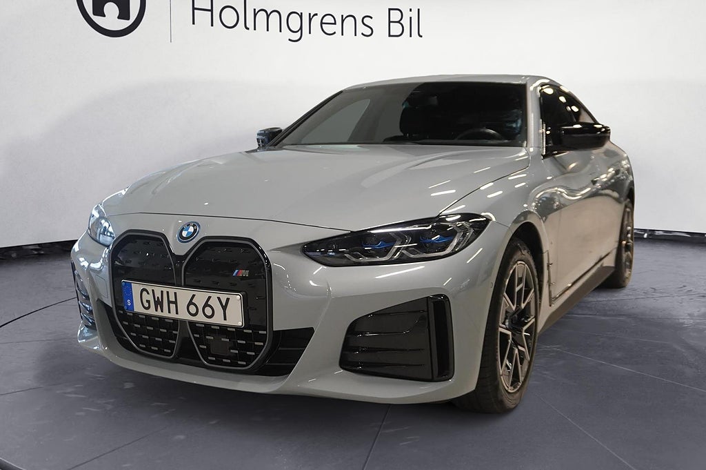 BMW i4 M50 xDrive Gran Coupé 544hk M Sport Drag HiFi Stop Go Laser HUD