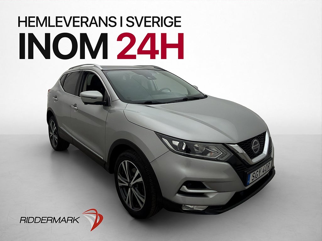 Nissan Qashqai 115hk Acenta Pano 360° Navi Farthållare