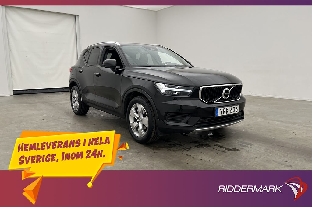 Volvo XC40 D3 Momentum VOC Värmare P-Sensorer Halvskinn