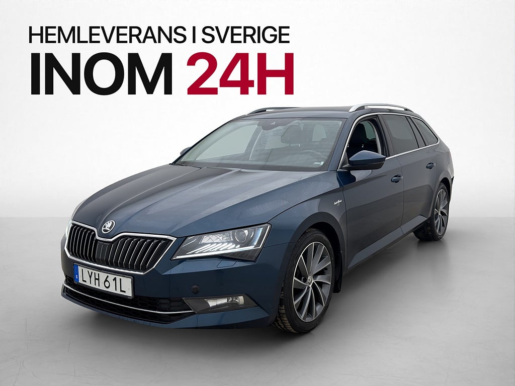 Skoda Superb 2.0 TDI 4x4 L&K D-Värm M-Värm Skinn Canton