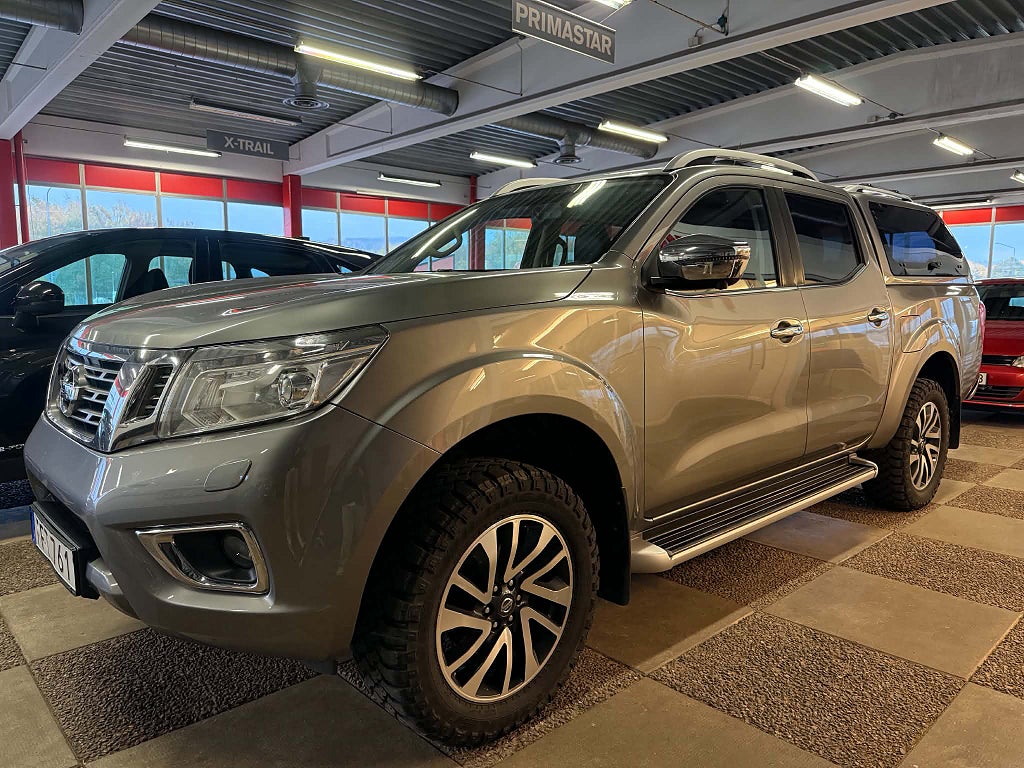 Nissan Navara Dubbelhytt 2.3 dCi 4WD Euro 6 Tekna / V-Hjul / Värmare