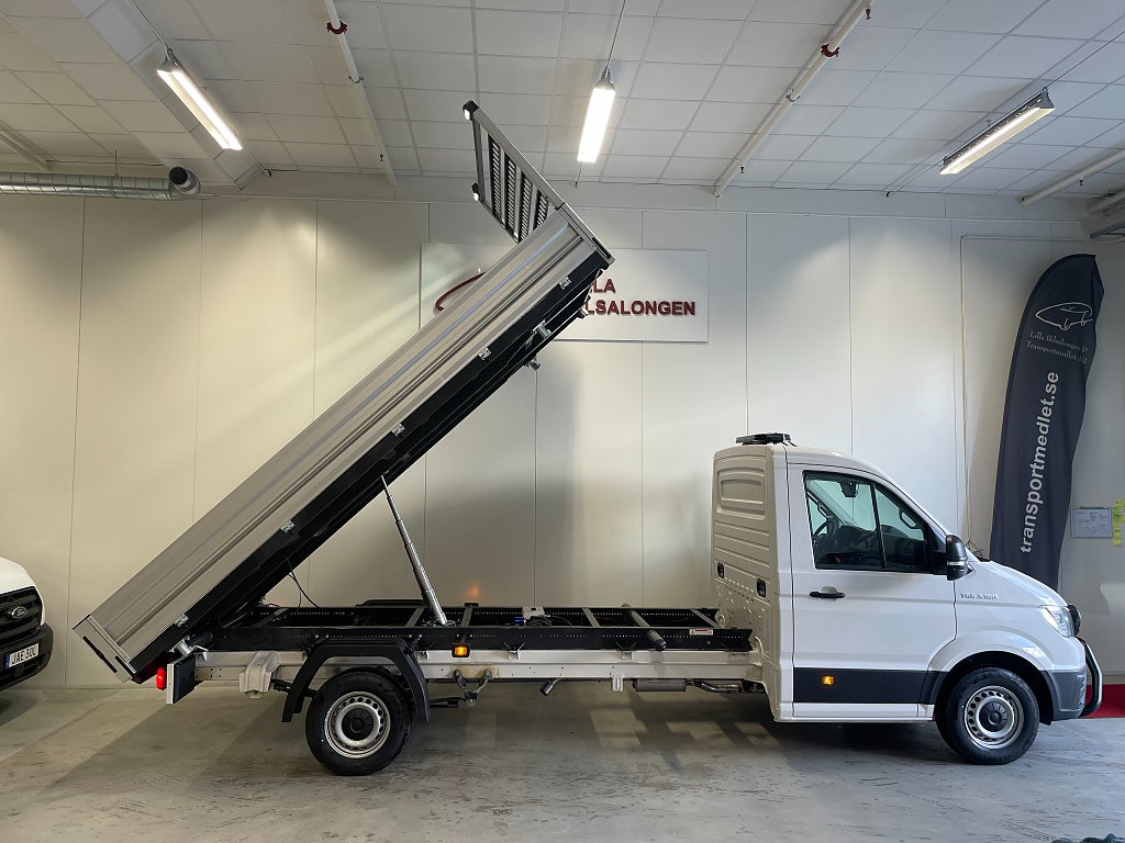 MAN TGE 3.180 Tre-vägs Tippflak /SE UTRUSTNING!