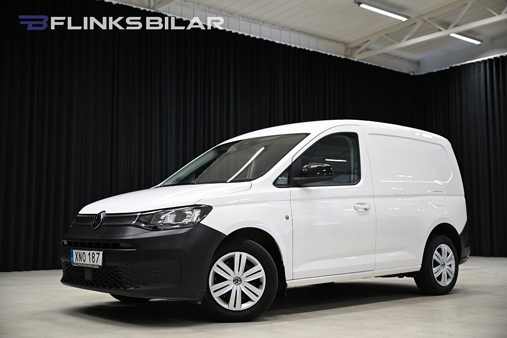 Volkswagen Caddy DSG 122HK Drag|Värmare|V-Inredd|Backkamera|Leasbar