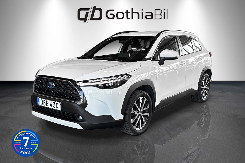 Toyota Corolla Cross Hybrid AWD-i e-CVT 197hk Style Aut En ägare Nyservad