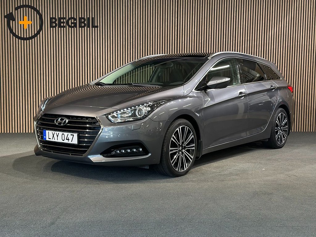 Hyundai i40cw 1.7 CRDi DCT 141hk I Drag I Pano I Infinity I Nyservad