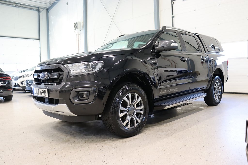 Ford ranger Dubbelhytt 2.0 Bi-Turbo 4x4 Wildtrak Kåpa 213hk