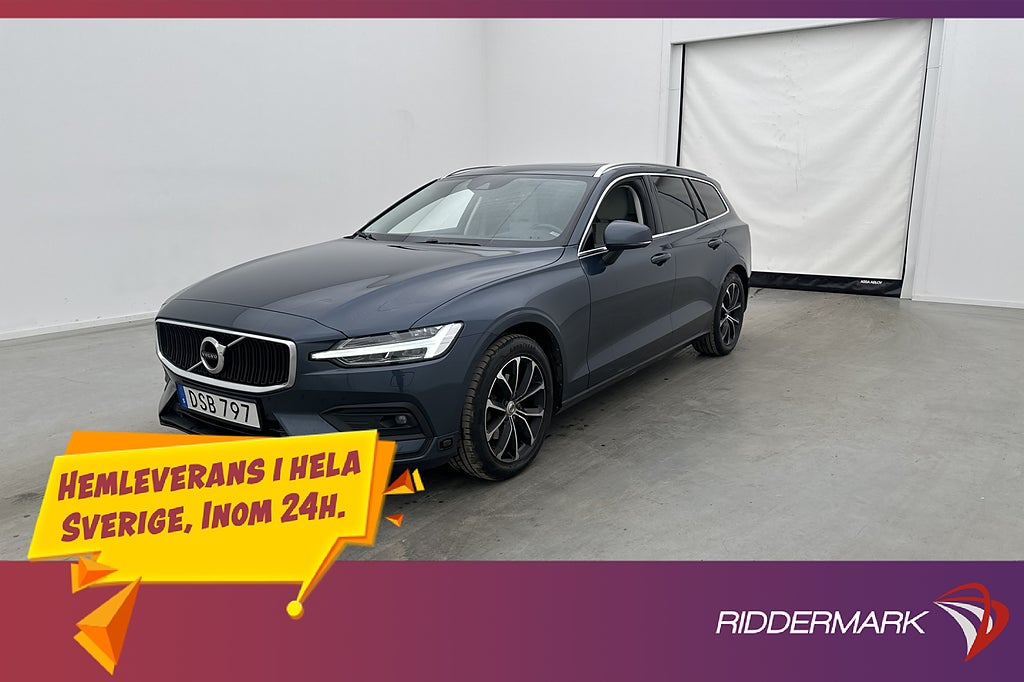 Volvo V60 D4 Värmare Pano H/K HUD Drag Kamer BLIS CarPlay