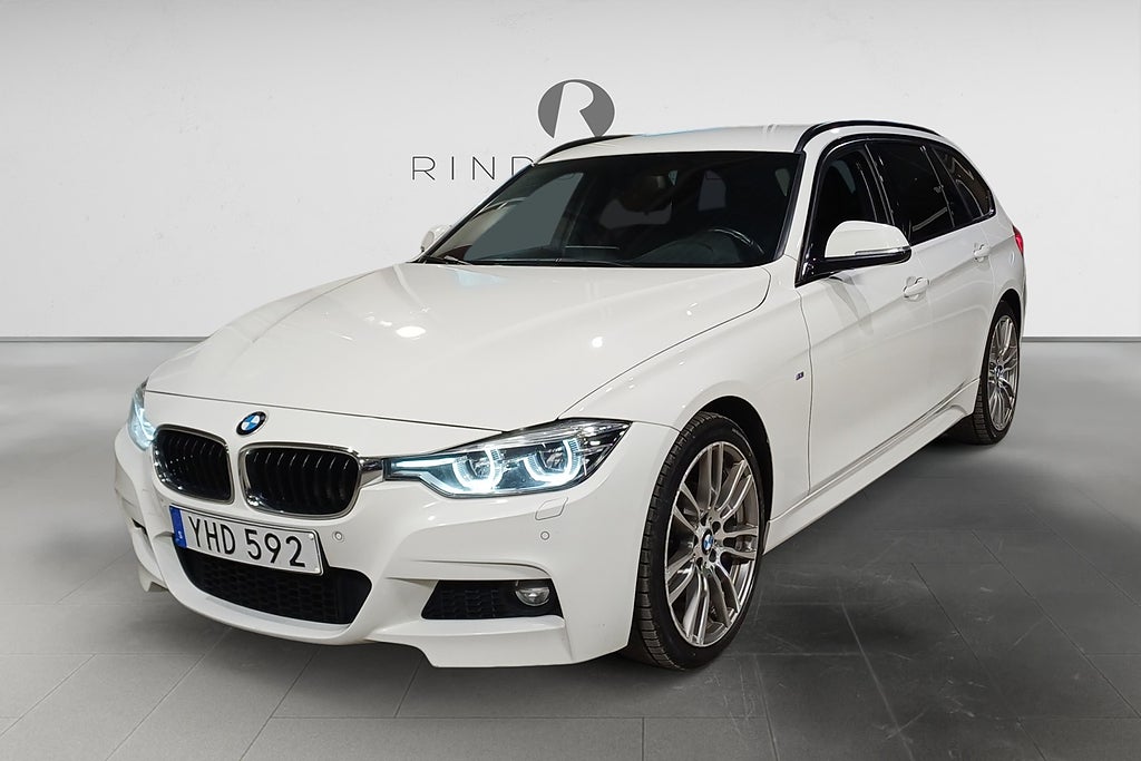 BMW 320 d xDrive Touring 190 HK M-SPORT B-KAMERA SKINN 19"