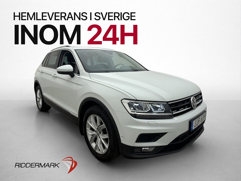 Volkswagen Tiguan TSI 4M150hk Värmare Kamera CarPlay Drag