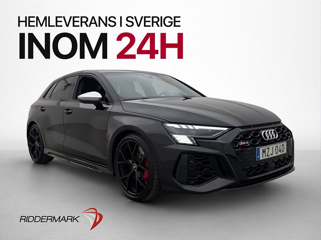 Audi RS3 Sportback 400hk Q RS Design Sportavgas B&O Matrix