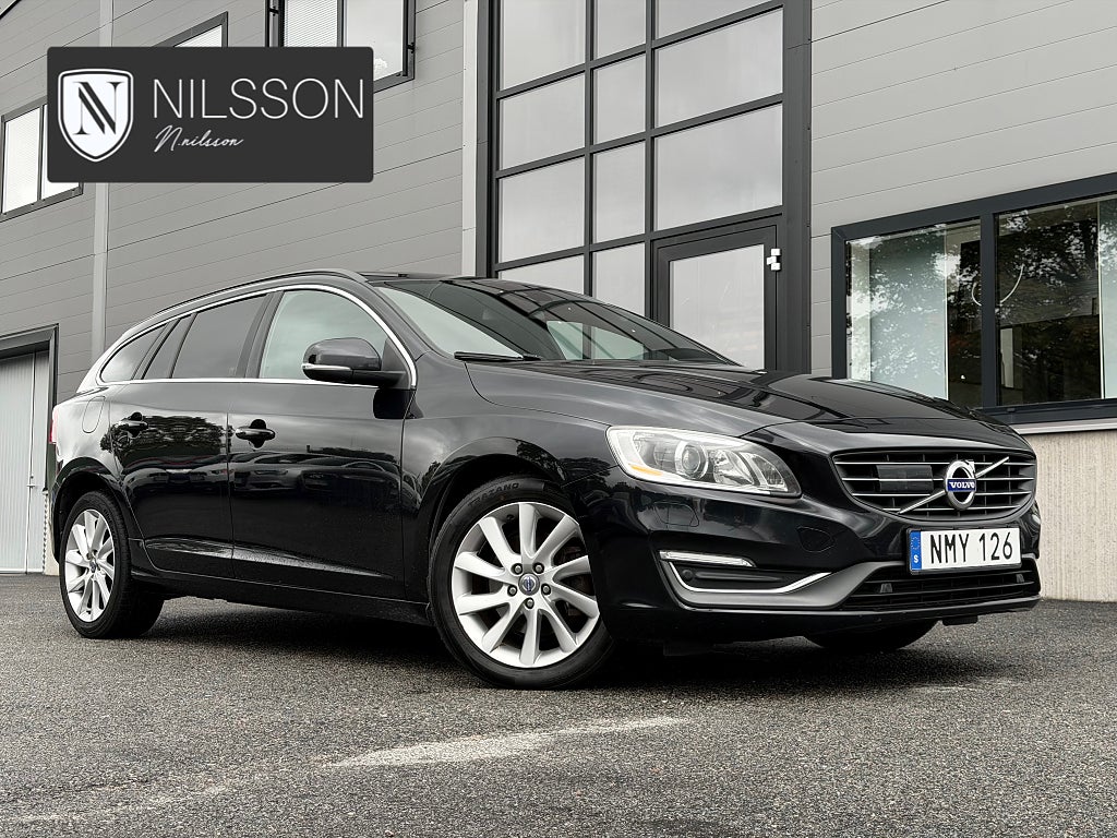Volvo V60 D3 5-Cyl Momentum Värmare Kamrem bytt Nybess Låg skatt