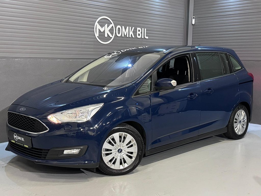 Ford Grand C-Max 1.0 EcoBoost / 7-sits / Ny Servad 