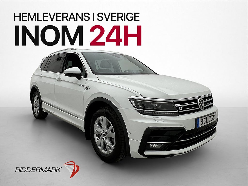 Volkswagen Tiguan Allspace TDI 4M R-Line Pano Värm 360° Drag