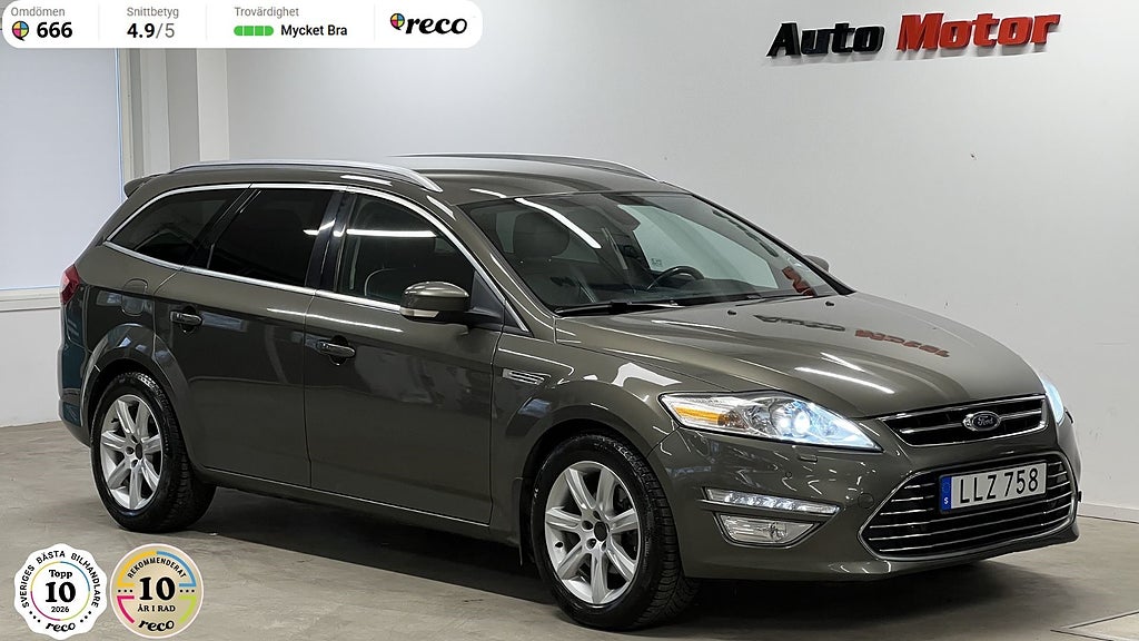 Ford Mondeo Kombi 2.0 TDCi Business X 163hk Drag/Värmare/Nybytt kamrem