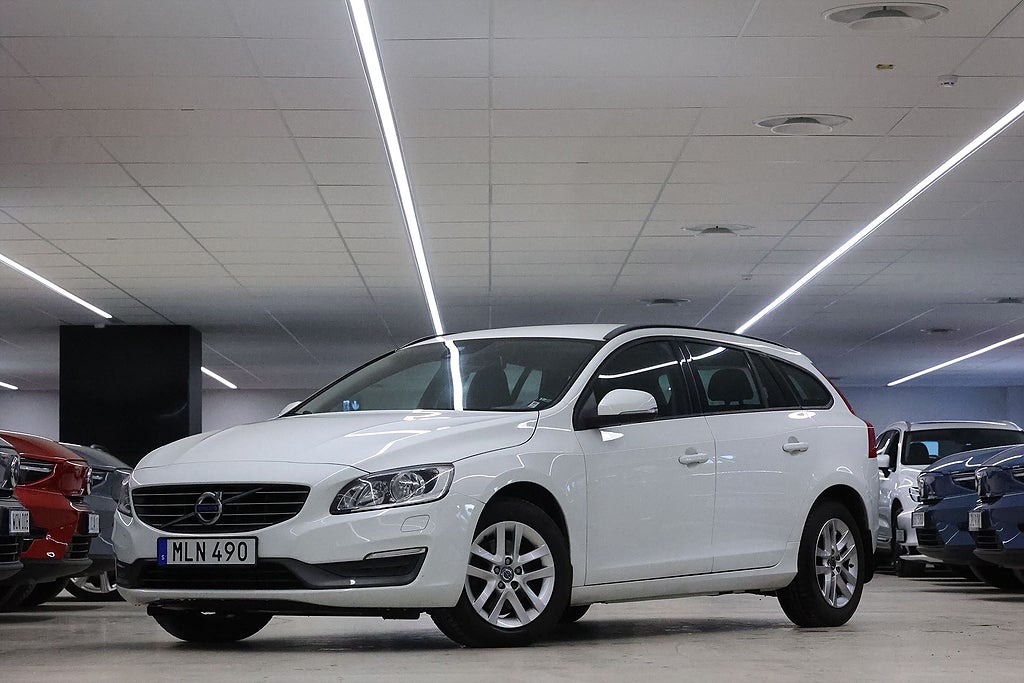 Volvo V60 T3 150hk Kinetic Värmare Farthållare