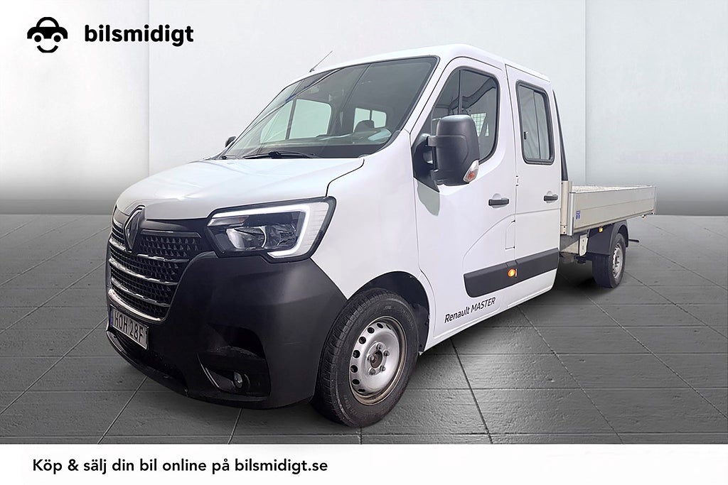 Renault master Chassi Cab 3.5T 2.3 7-sits Kamkedja Navi Värmare 180hk