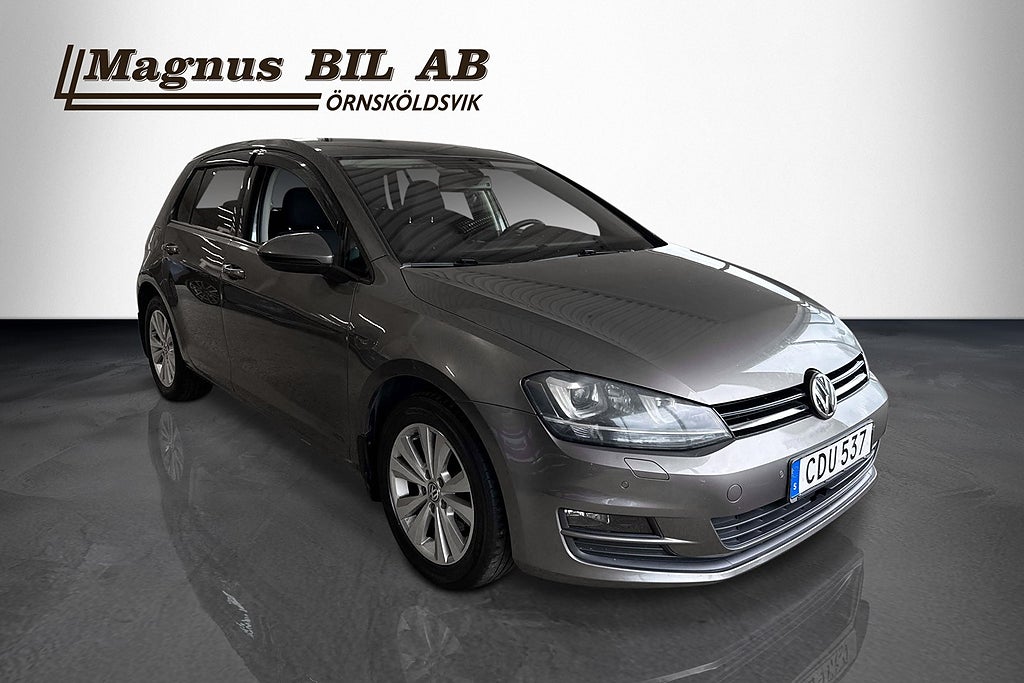 Volkswagen Golf 5-dörrar 1.4 TSI BMT Masters M-värmare Drag sov hjul  2014 till salu hos Magnus Bil
