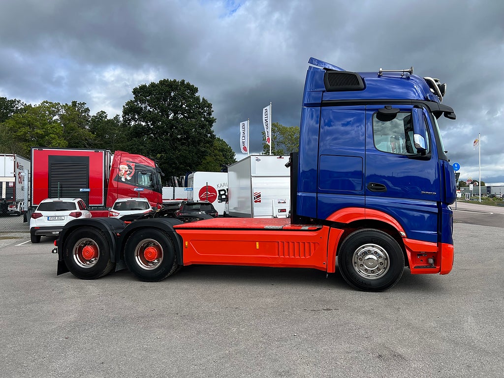 Mercedes-Benz Actros 3353 LS 6x4 Dragbil, Hydraulik, Euro 6