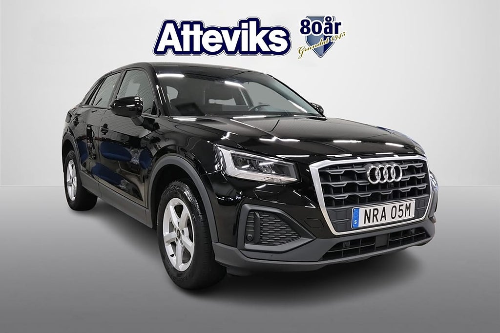 Audi Q2 30 TFSI 110hk Proline Farth. App Connect Sensorer