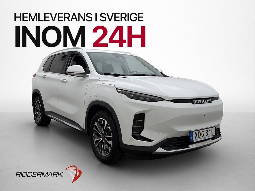 Maxus Euniq 6 70 kWh Dragkrok Pano 360° Skinn CarPlay Elstol