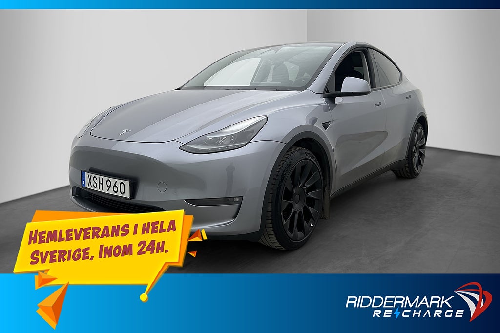 Tesla Model Y Long Range AWD Autopilot Drag Sv.Såld MOMS