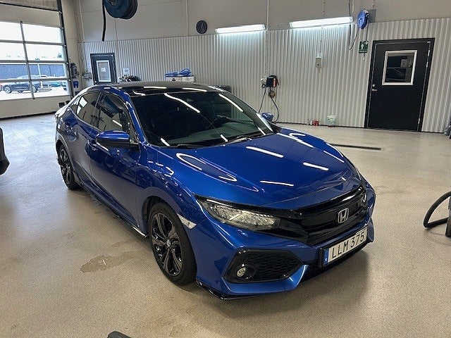 Honda Civic 5-dörrar Turbo 182hk Sport Plus Aut / Panorama / Navi