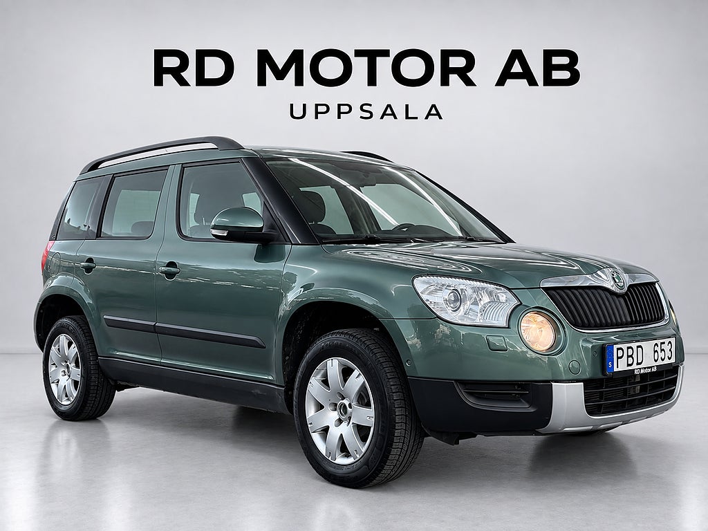 Skoda Yeti 1.2 TSI Experience Nyservad Nybesiktigad Låga mil
