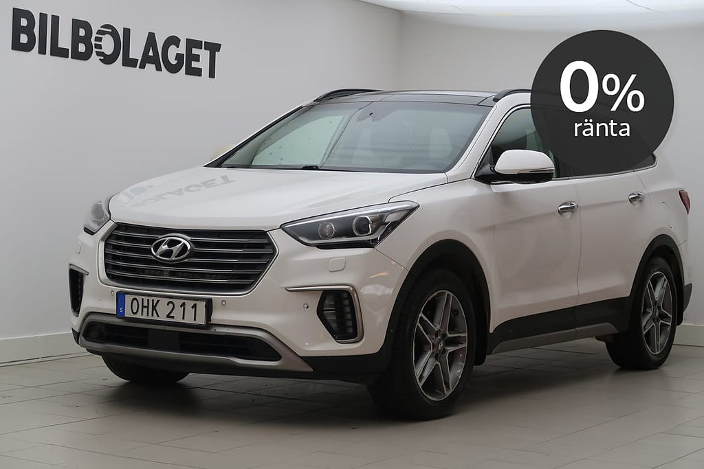 Hyundai Grand Santa fe 2.2 CRDI 4WD 220HK 7-sits Panorama...