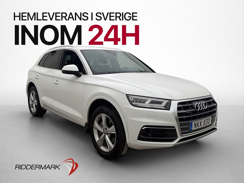 Audi Q5 40 TDI Quattro Cockpit D-Värmare Kamera Drag Navi