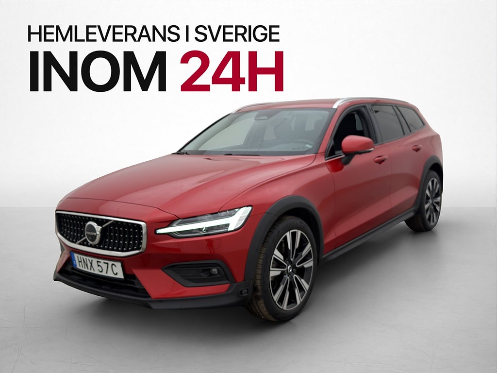 Volvo V60 Cross Country B4 AWD Plus VOC D-Värm 360° Skinn