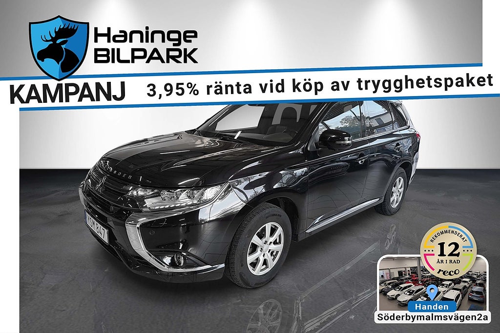 Mitsubishi Outlander PHEV CVT Edition 100 Sollucka drag/SUPERDEAL 3,95%