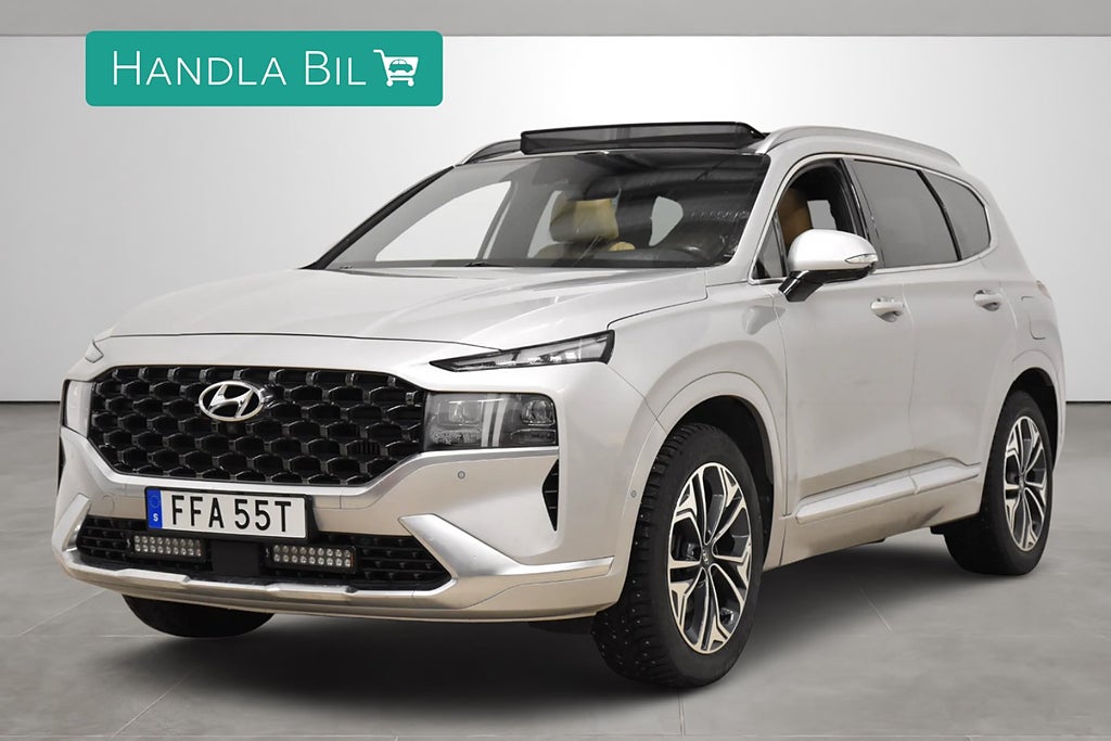 Hyundai Santa Fe PHEV Advanced 7-sits Drag HUD Pano Skinn 360° SoV-Hjul