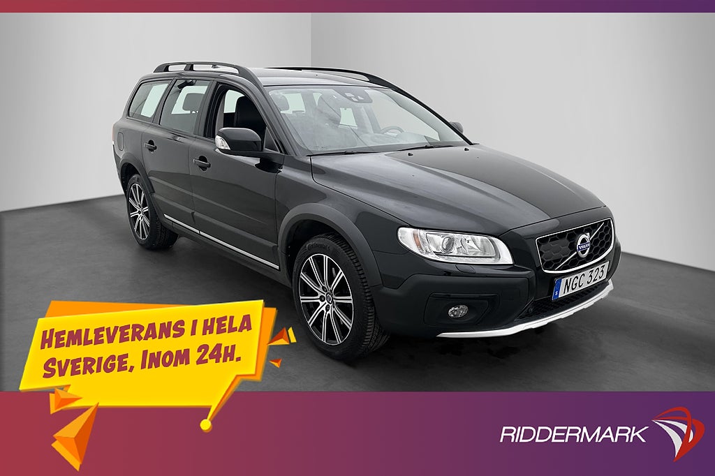Volvo XC70 D4 AWD Dynamic Edition Värmare Drag Skinn Navi