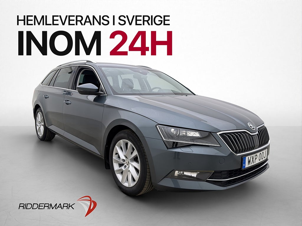 Skoda Superb 1.5 TSI 150hk Värmare Kamera Canton Drag Skinn