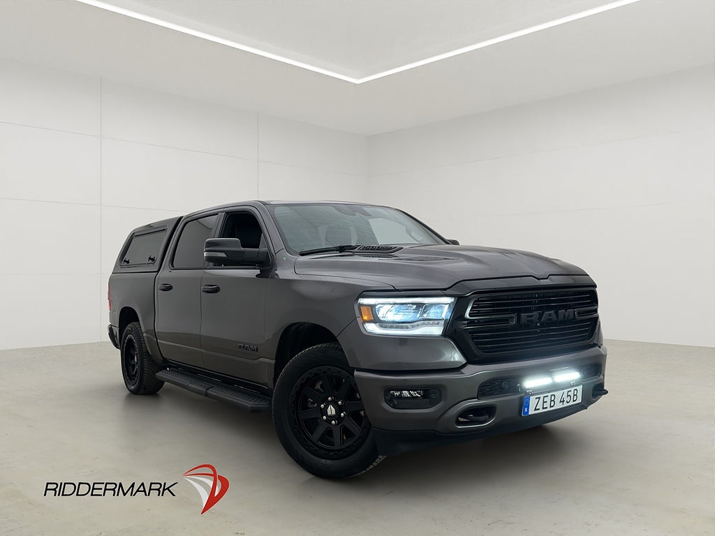 Dodge RAM 1500 Laramie Night 5.7 Drag H/K Släde Moms 1-Ägare