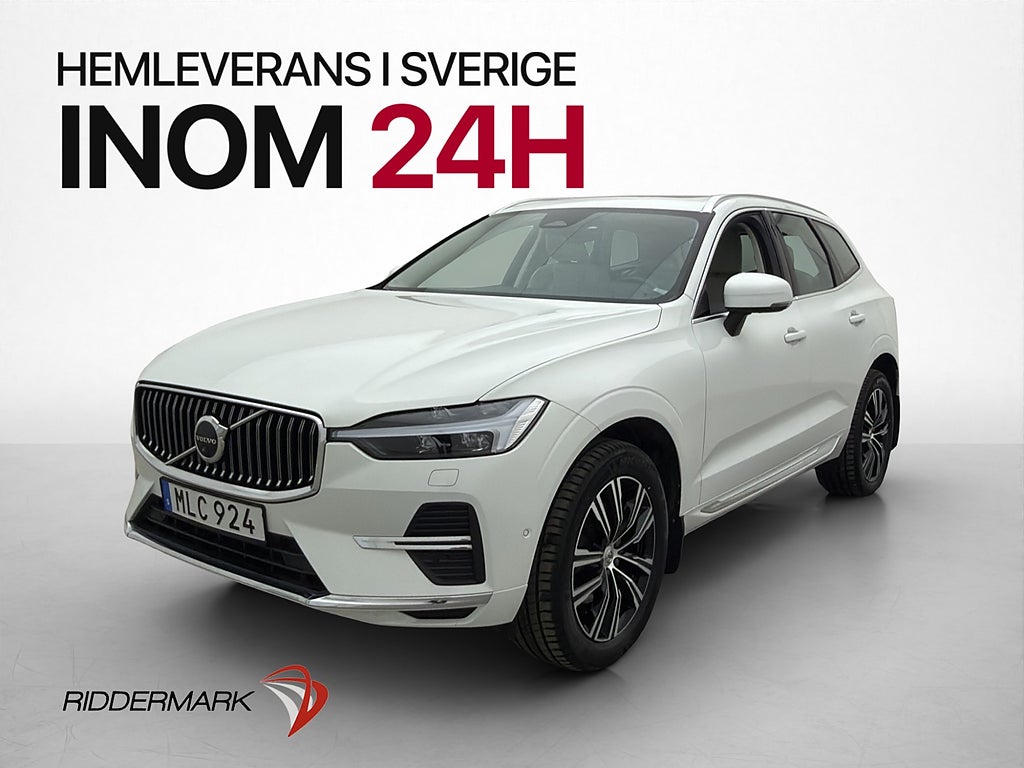 Volvo XC60 B5 AWD Inscription Pano Skinn 360° Google 249hk