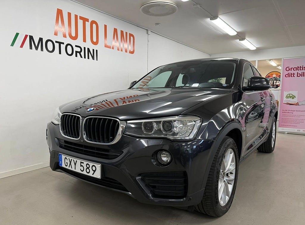 BMW X4 xDrive20d Steptronic /Backkamera/Navi/Nyservad