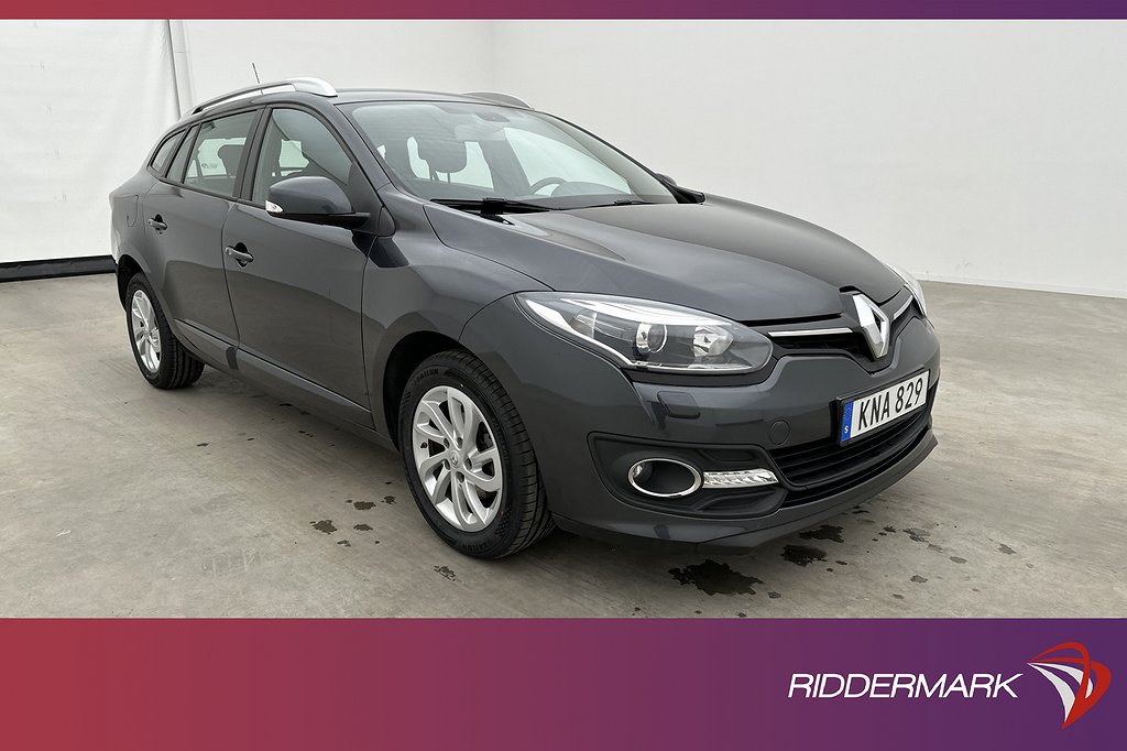 Renault Mégane Grandtour 1.2 115hk Sport Sensorer Välservad