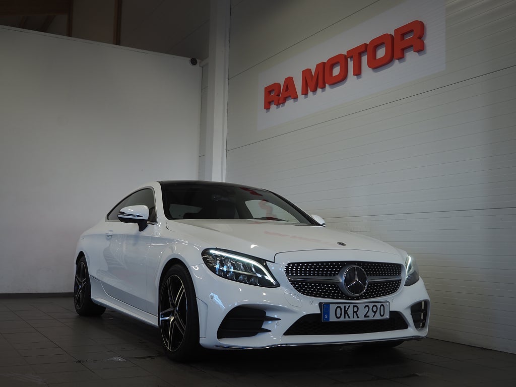 Mercedes-Benz C 220 d 194hk Coupé AMG |Pano|Burmester|Navi|Kamera|
