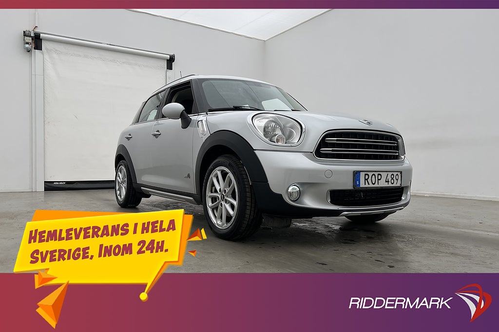 MINI Countryman D ALL4 112hk Värmare P-Sensorer Farthållare