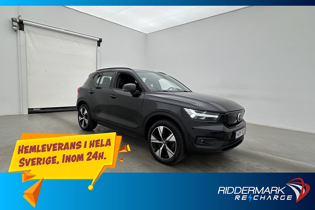 Volvo XC40 P8 AWD 408hk Core VOC Pano H/K Kamera Drag MOMS