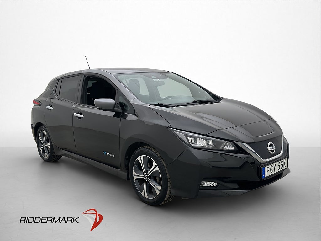 Nissan Leaf 40 kWh N-Connecta 360°Kamera Rattvärme MOMS