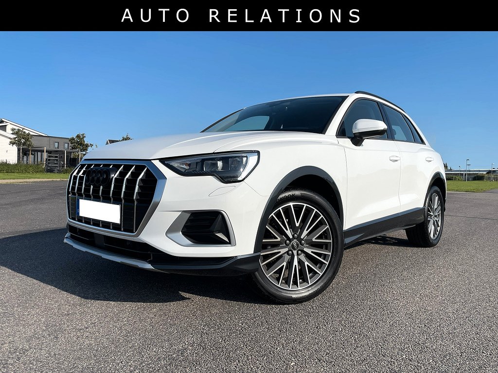 Audi Q3 TFSI 150Hk Automat 19"/Drag/M-Värmare SvSåld 1 Ägare