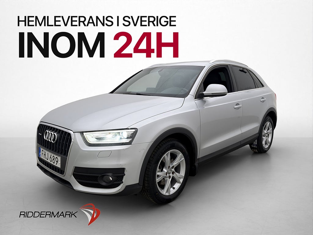 Audi Q3 Quattro Comfort 177hk Drag Sportstolar 0.59l/mil