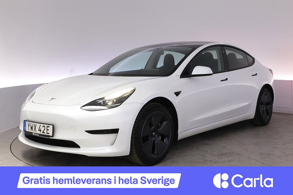 Tesla Model 3 Standard Range Refresh Autopilot Pano Drag