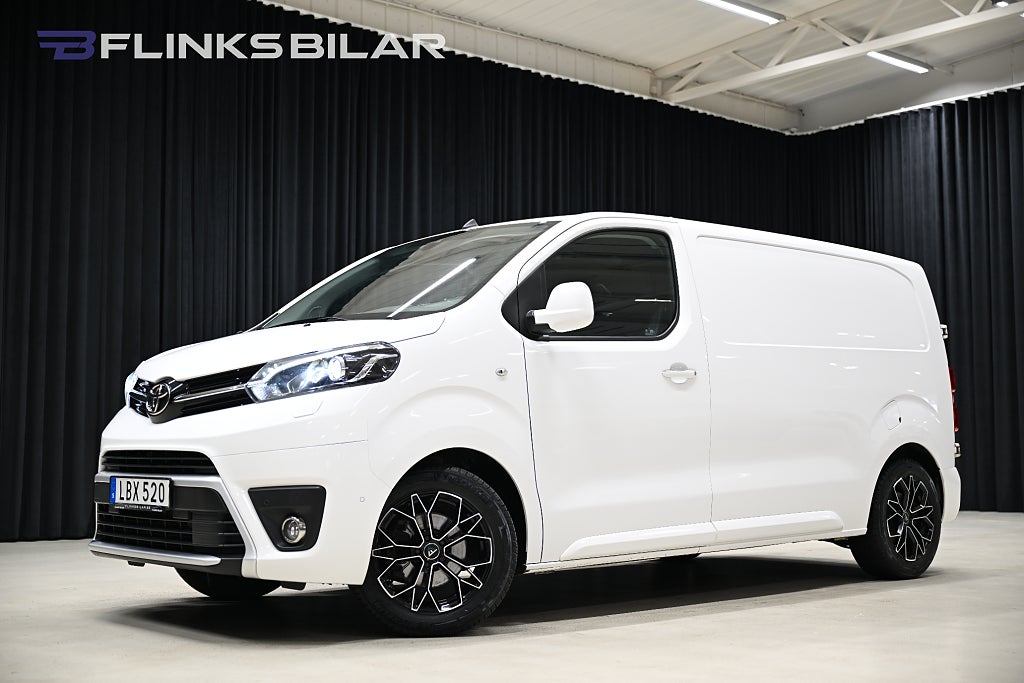 Toyota ProAce 2.0 D-4D 177HK Automat|Dubbeldörr|Drag|Värmare|Leasbar