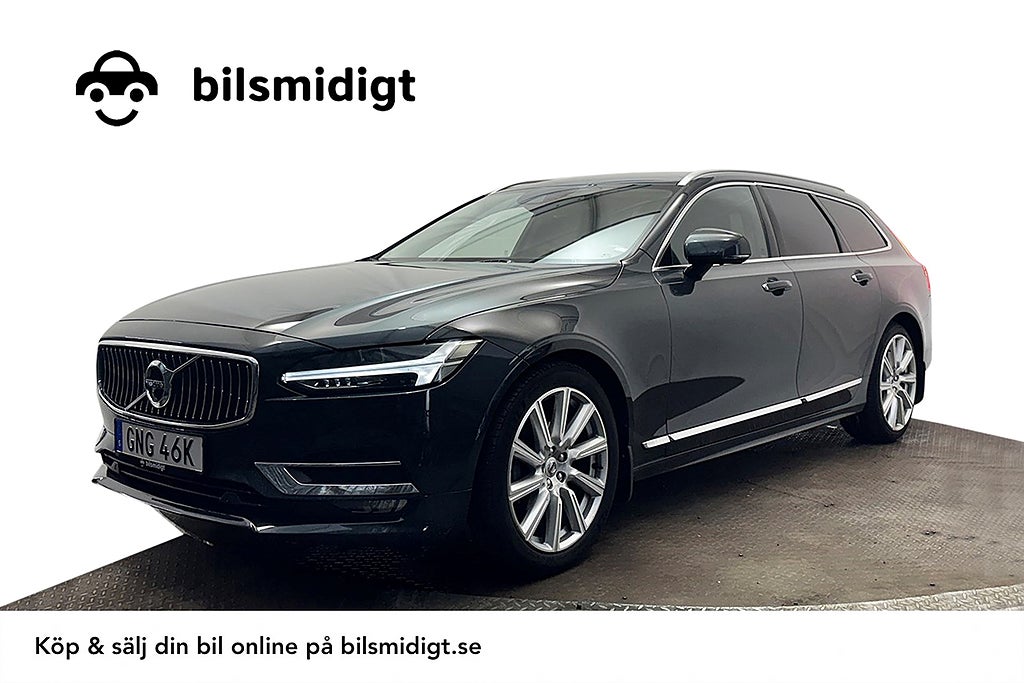 Volvo V90 D4 Inscription Drag Läder 360° HUD BLIS H/K PKlima