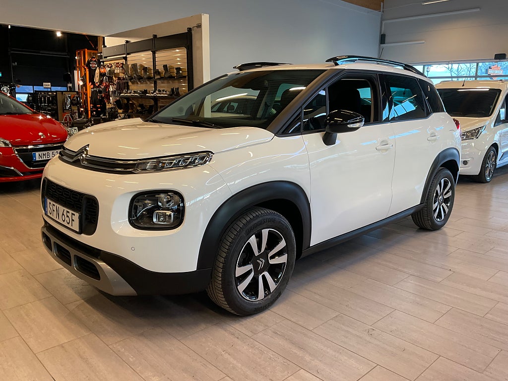 Citroën C3 Aircross 1.2 PureTech 130 EAT SHINE Sommar & Vinterhjul kamera