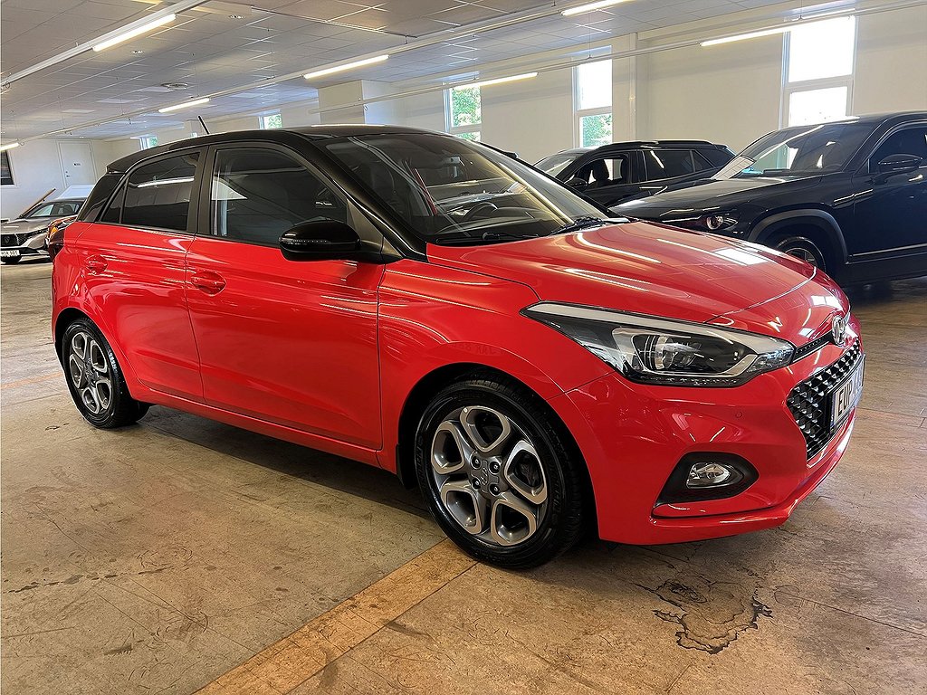 Hyundai i20 Limited Edition 1.0 T-GDI blue 100hk DCT - EN ÄGARE